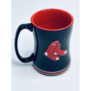 Boston Red Sox Coffee Mug By Boelter Brands Blue Red White 14oz. MLB
